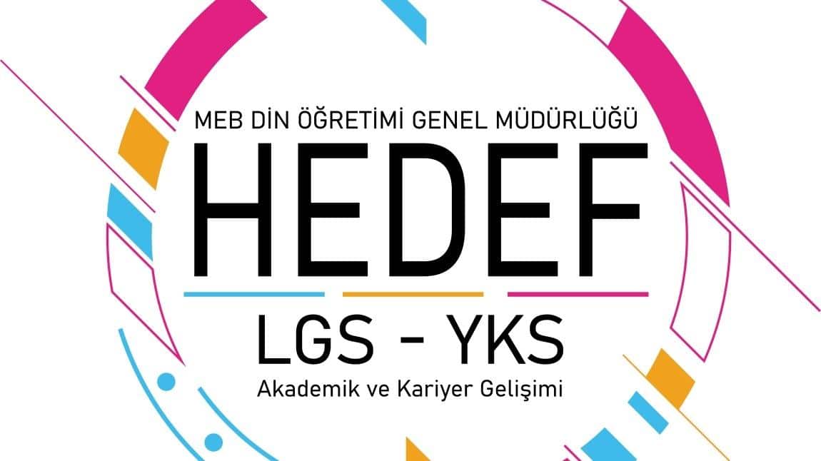 HEDEF YKS TANITIM AFİŞİ OLUŞTURULDU.